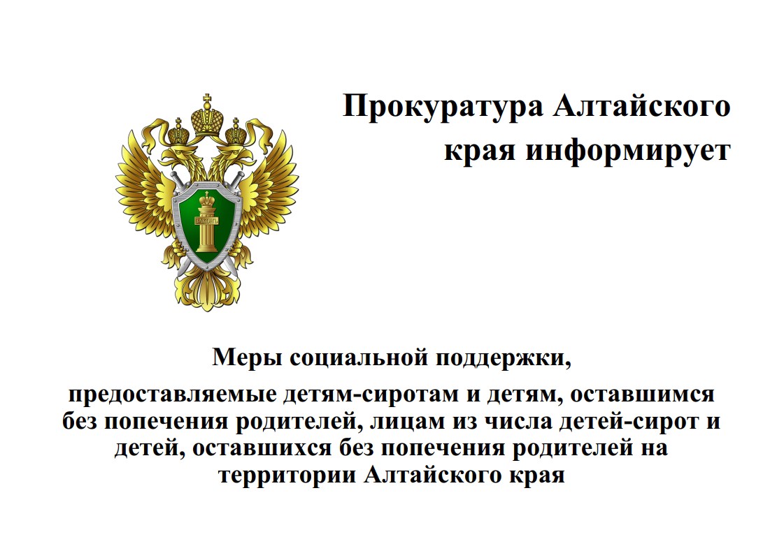 Меры социальной поддержки.